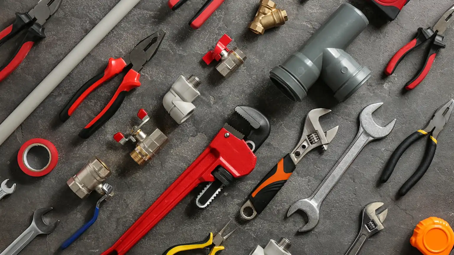 Plumbing tools.