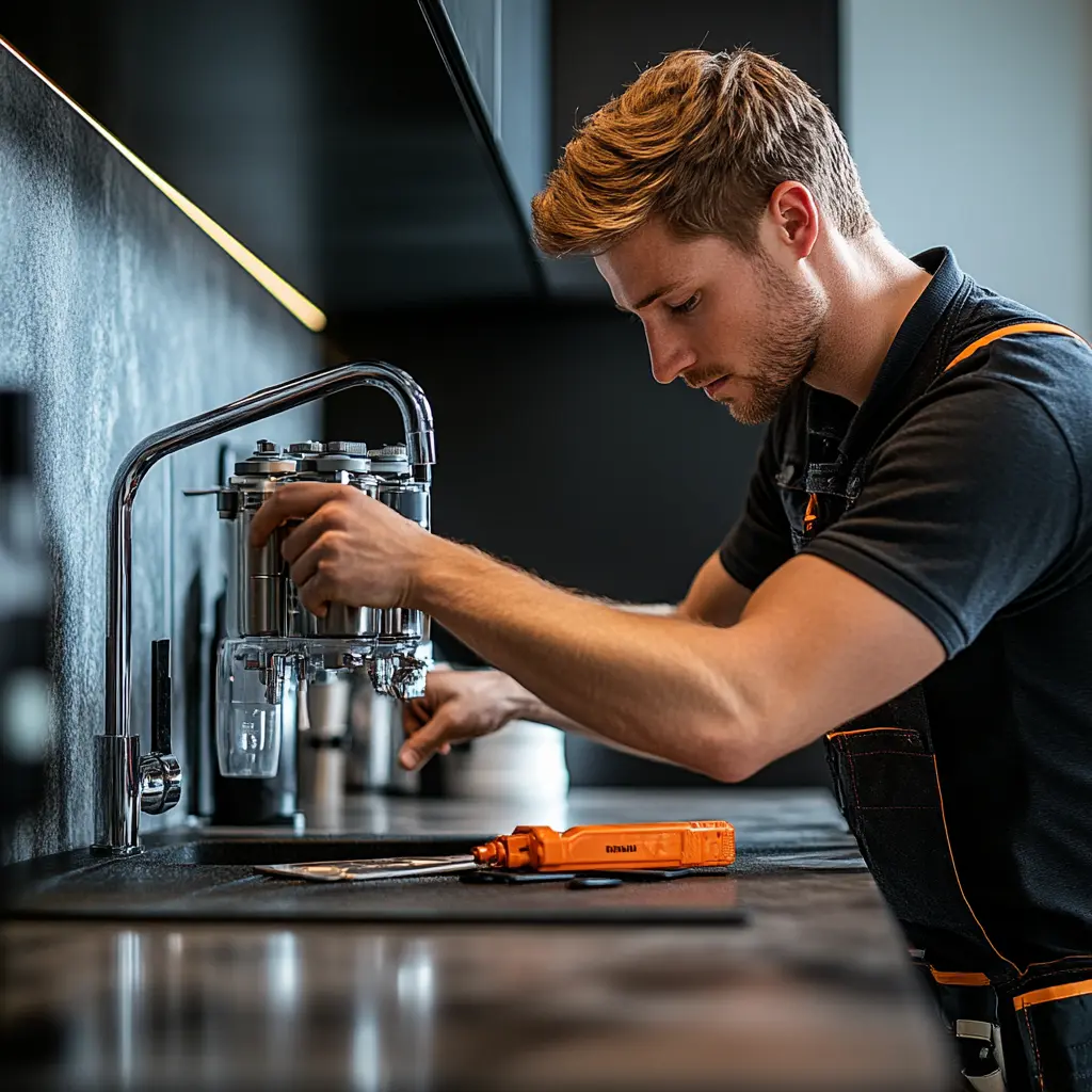 A professional plumber.