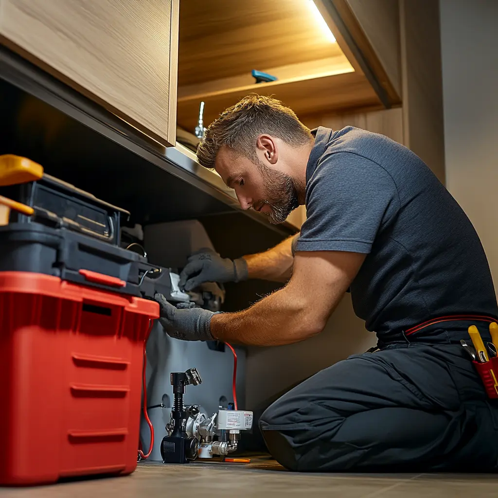 A professional plumber.