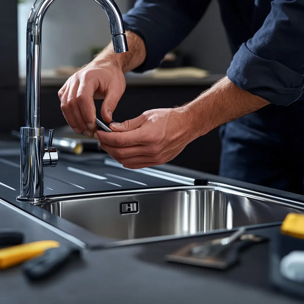 A professional plumber.