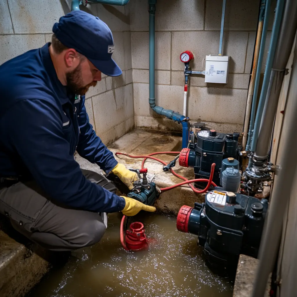 A professional plumber.